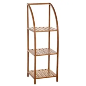 JJA ETAGERE 3 NIVEAUX ARQUEE EN BAMBOU pas cher