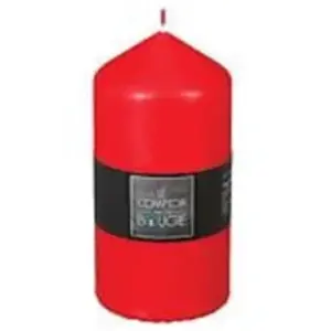 Bougie - rouge - 395g - Rouge - Atmosphera createur d'interieur pas cher