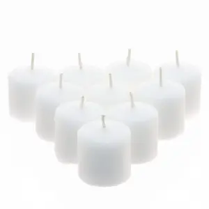 Atmosphera Paris Prix VOTIVES Bougies votives x10 blanc pas cher