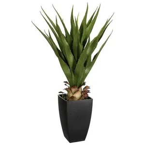 Comparateur de prix : Atmosphera Créateur D'intérieur - Palmier Artificiel En Pot Noir Atmosphera