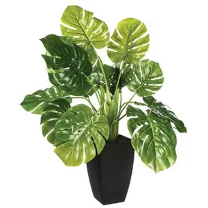 Comparateur de prix : Atmosphera Philodendron Monstera artificiel - Vert - 70 cm