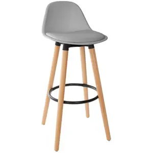 Comparateur de prix : Tabouret de bar - ATMOSPHERA - maxon - Confortable - Gris