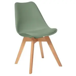 Comparateur de prix : Atmosphera Créateur D'intérieur - Chaise Diner Baya Vert Kaki Atmosphera