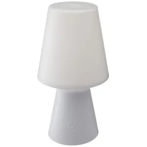 Comparateur de prix : Atmosphera - Lampe led extérieur Wiza blanc H23cm créateur d'intérieur