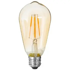 Atmosphera Créateur d'intérieur - Ampoule à Led Larme 14cm Ambre pas cher