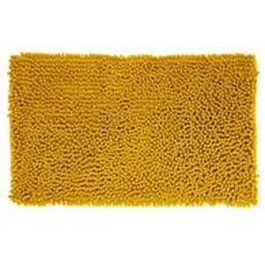 Comparateur de prix : JJA FIVE Simply Smart - Tapis de Salle De Bain Maxi Chenille 50x80cm Jaune