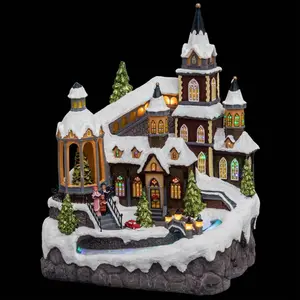 Comparateur de prix : Fééric Lights And Christmas - Village de Noël animé lumineux Rivière