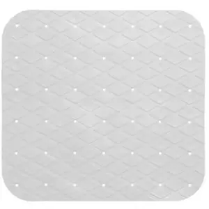 Five - Tapis anti-dérapant 50x50cm blanc - 5 pas cher