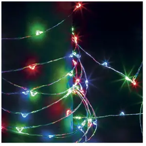 OSE - Guirlande électrique lumineuse led - 20 mètres - Multicolore