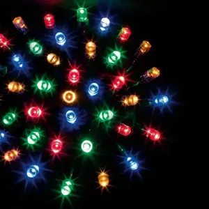 HOMEMAISON Guirlande Lumineuse Extérieur 24 m 240 LED Multicolore 8 jeux de lumière pas cher