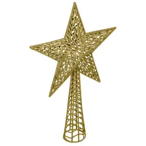 Comparateur de prix : Feeric Lights & Christmas Cimier étoile Déco "Soir de Noël" 38cm Or