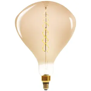 Atmosphera Créateur D'intérieur - Ampoule led Goutte ambre D25cm E27 pas cher