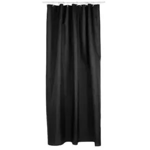 Comparateur de prix : Rideau de douche - Instant D'O - Noir - Polyester - 180x200cm
