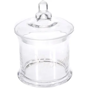 Comparateur de prix : FIVE Bonbonniere En Verre 14 X 19 Cm Biscuits Deco Cuisine Bonbon Cookie