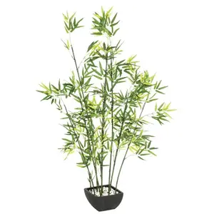Comparateur de prix : Atmosphera Créateur d'intérieur - Plante Artificielle Bambou 122cm Vert