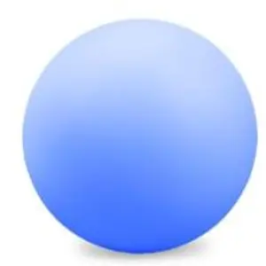 Ac-deco - Boule led blanc D7,8cm - Atmosphera créateur d'intérieur pas cher