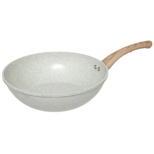 3S. x Home Wok 28cm en aluminium forgé pas cher