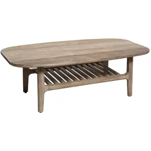 Comparateur de prix : Atmosphera Créateur D'intérieur - Table basse Banila acacia 120x70cm