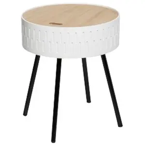 Comparateur de prix : Table à café coffre blanc Shiro Atmosphera