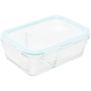 Comparateur de prix : FIVE Simply Smart - Boîte de Conservation Verre Clipeat 0,7L Bleu