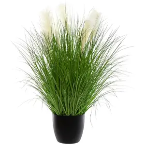 Comparateur de prix : Atmosphera Créateur D'intérieur - Herbe artificielle en pot H105cm
