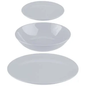 Comparateur de prix : 5 Five Assietes Secret de Gourmet Céramique Gris (18 Pièces)