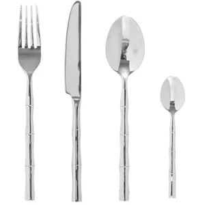 Secret De Gourmet - Ménagère 24 Pièces Inox Pazen 27cm Argent pas cher