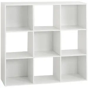 Comparateur de prix : 5 five simply smart Etagère cube design Mix'n modul - L. 100 x H. 100 cm - Blanc