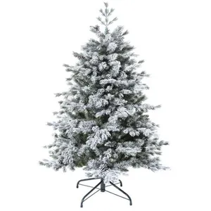 FEERIC LIGHTS & CHRISTMAS Sapin de Noël artificiel  Vert floqué enneigé qualité premium  H 210 cm pas cher