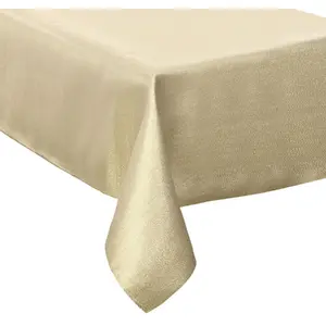 Comparateur de prix : Féérie Lights & Christmas - Nappe de Noël Paillette - L. 140 x l. 240 cm - Doré