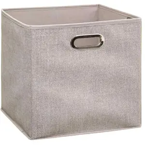 Comparateur de prix : Five - Boîte Organisatrice Couleur Beige Pour Étagère 31x31cm
