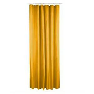 Comparateur de prix : Ac-deco - Rideau de douche 180x200cm colorama jaune - 5five