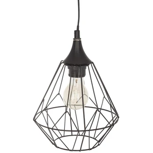 Paris Prix Suspension Filaire Flave - Métal - Ø 18 - H 24 cm - Noir pas cher