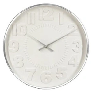 ATMOSPHERA Créateur d'intérieur - Horloge Murale Contemporain 40cm Argent pas cher