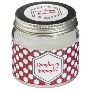 Atmosphera Créateur D'intérieur - Bougie parfumée cranberry amande 65g pas cher