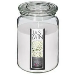 Comparateur de prix : Atmosphera Bougie Parfumée Jasmin Pot en verre 510 G