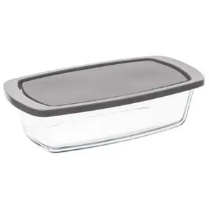 Comparateur de prix : Plat cake en verre 27 x 14 cm + couvercle - Secret de Gourmet