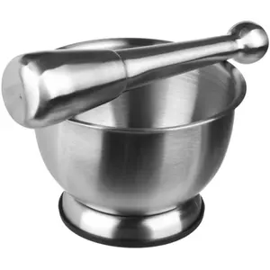 FIVE Mortier et pilon en acier inox pas cher