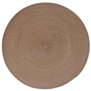 SECRET DE GOURMET Set de table - 38 cm - Polypropylène - Taupe pas cher