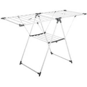 Comparateur de prix : AC-Deco Etendoir à linge 21 mètres - Séchoir à linge dépliable