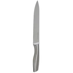 Secret de gourmet FIVE Simply Smart - Couteau à Trancher Inox Forgé 34cm Gris pas cher
