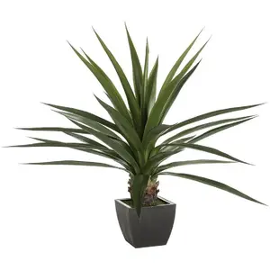 Comparateur de prix : ATMOSPHERA CREATEUR D'INTERIEUR Plante verte artificielle - H. 130 cm - Gris