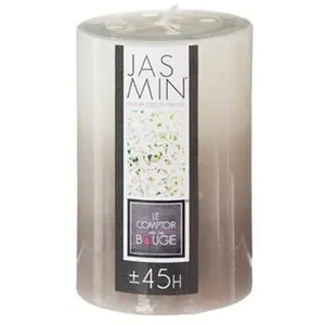 Comparateur de prix : Bougie parfumée - ATMOSPHERA - Jasmin - 310g - Gris - Durée de combustion 45h