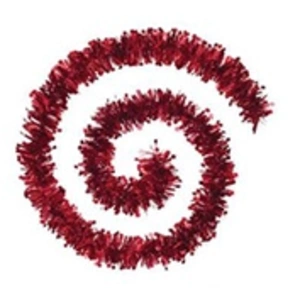 FEERIC LIGHTS & CHRISTMAS Guirlande étoiles laser 100 x 6 x 2 m - Rouge pas cher