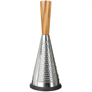 Paris Prix Râpe inox cylindrique Black Menu - H. 25 cm pas cher