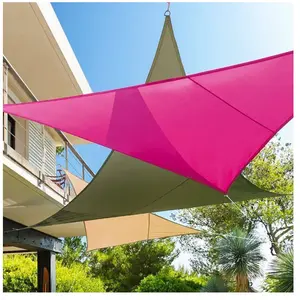 Voile D'ombrage Triangulaire 3x3m - En Polyester Résistant, Idéal Pour Terrasse Et Jardin