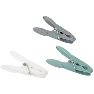 JJA 32 PINCES A LINGE ULTRA RESISTANTE 4 COULEURS 8 CM pas cher
