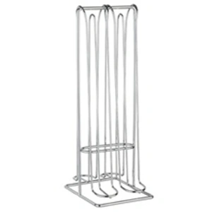 Porte-capsules x32 chromé - 5five pas cher