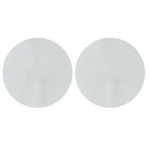 Pp No Name Lot de 2 miroirs rond adhésifs - D 40 cm - Verre pas cher
