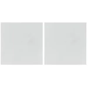 AC-DÉCO Lot de 2 Miroirs Adhésifs carrés 40x40cm - Modèle 1 - Atmosphera createur d'interieur